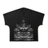 JULIUS 907CPM2 Black / Europa Graphic Oversized T-Shirt